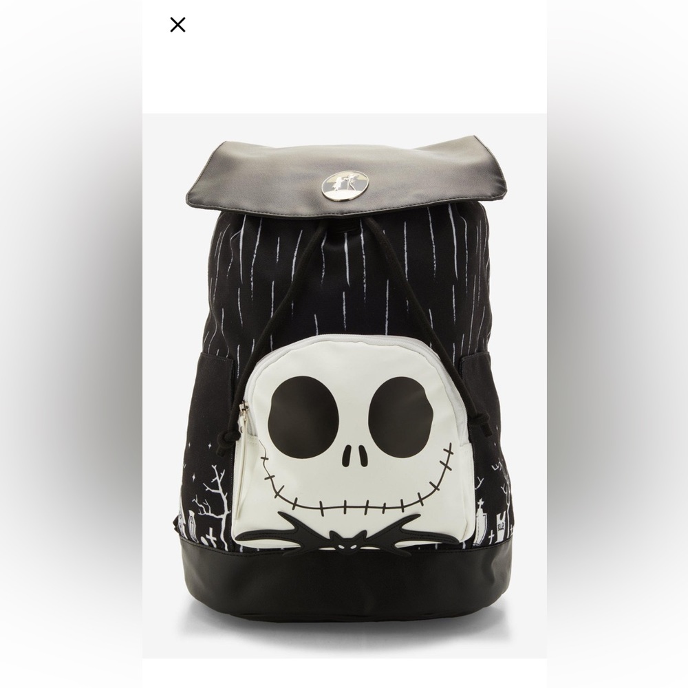 Nightmare before Christmas jack skellington slouch backpack